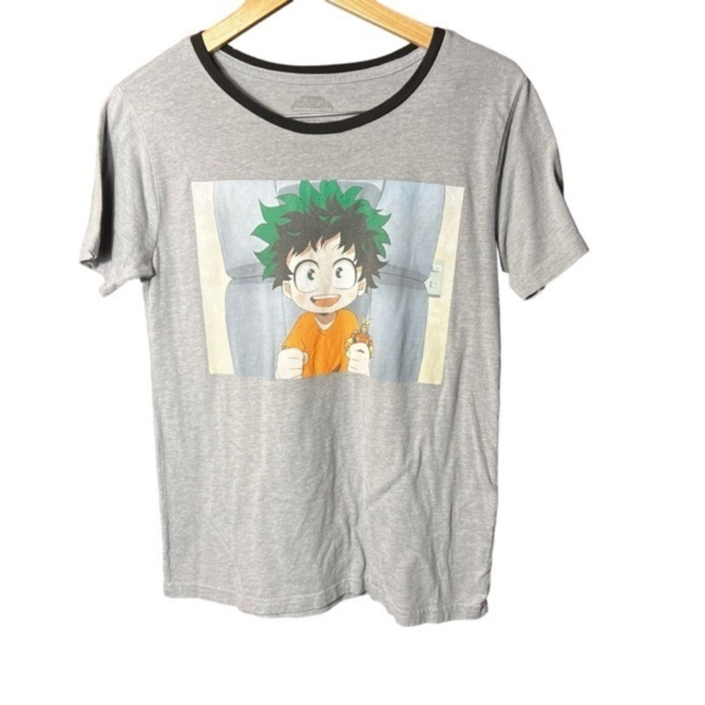 Hot‎ Topic My Hero Academia T Shirt Womens Large Anime Kid Deku Midoriya